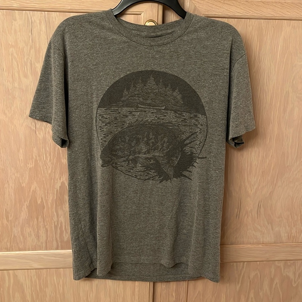 Simms Grey Bass T Shirt